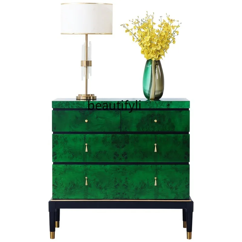 

Light Luxury Household Living Room Storage Entrance Cabinet Simple Bedroom Drawer Storage Chest of Drawers