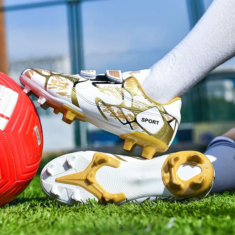 

Soccer Shoes For Kids Boys Girls Firm Ground Soccer Cleats Youth Professional Athletic Outdoor/Indoor Football Shoes