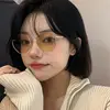 Smart Outdoor Photochromic Minus Eyeglasses Unisex Round Color Changing Myopia Glasses Optical Spectacle Near Sight Eyewear 2