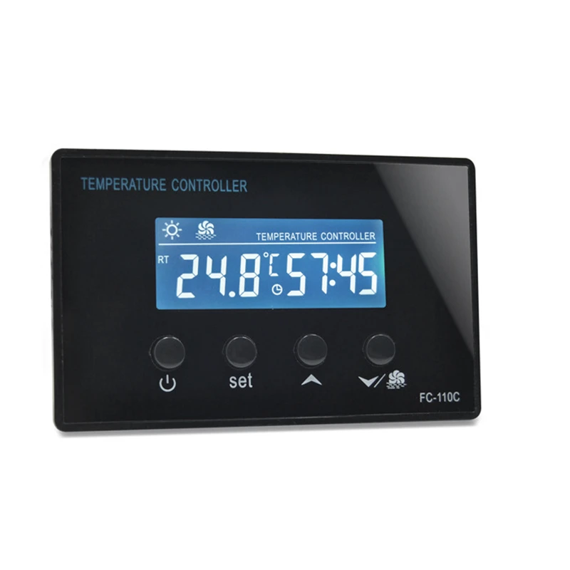 

New FC-110C 230V10A LCD Mini Sauna Room Foot Spa Digital Temperature Controller With Countdown Timer Regulator Thermostat