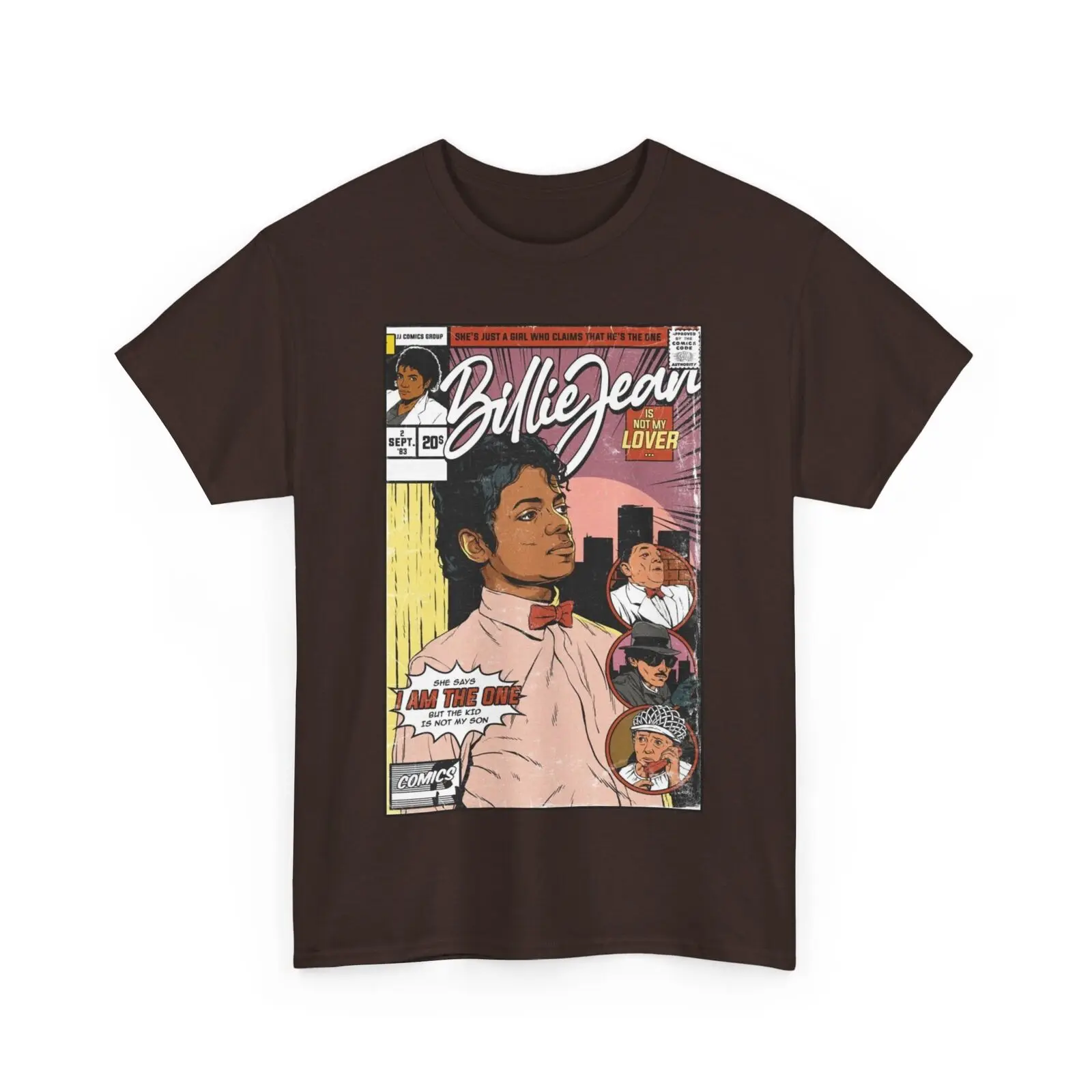 

Майкл Джексон Билли джинс комикс футболка унисекс Тяжелая хлопковая футболка