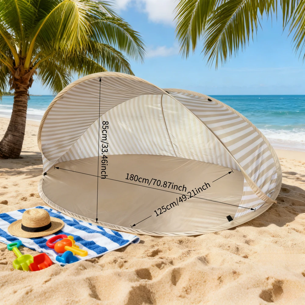  slider image of 2-Person Beach Tent 2-Second
