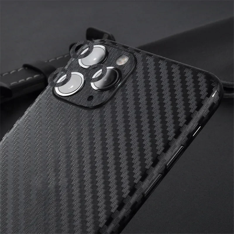 ألياف الكربون الخلفي فيلم آيفون 15 برو ماكس ، رقيق...