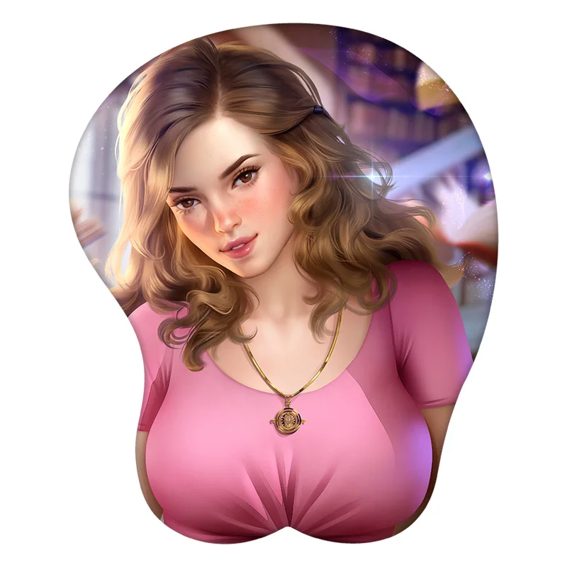 

3D коврик для мышки The Magician Гермионе Жан Granger с аниме, силиконовый сексуальный креативный игровой коврик для мыши