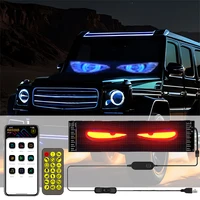LED Matrix Pixel Panel Devil's Eye Car Sign Animation Display Flexible Screen App Control DIY Programmable For Store Hotel Bar 1