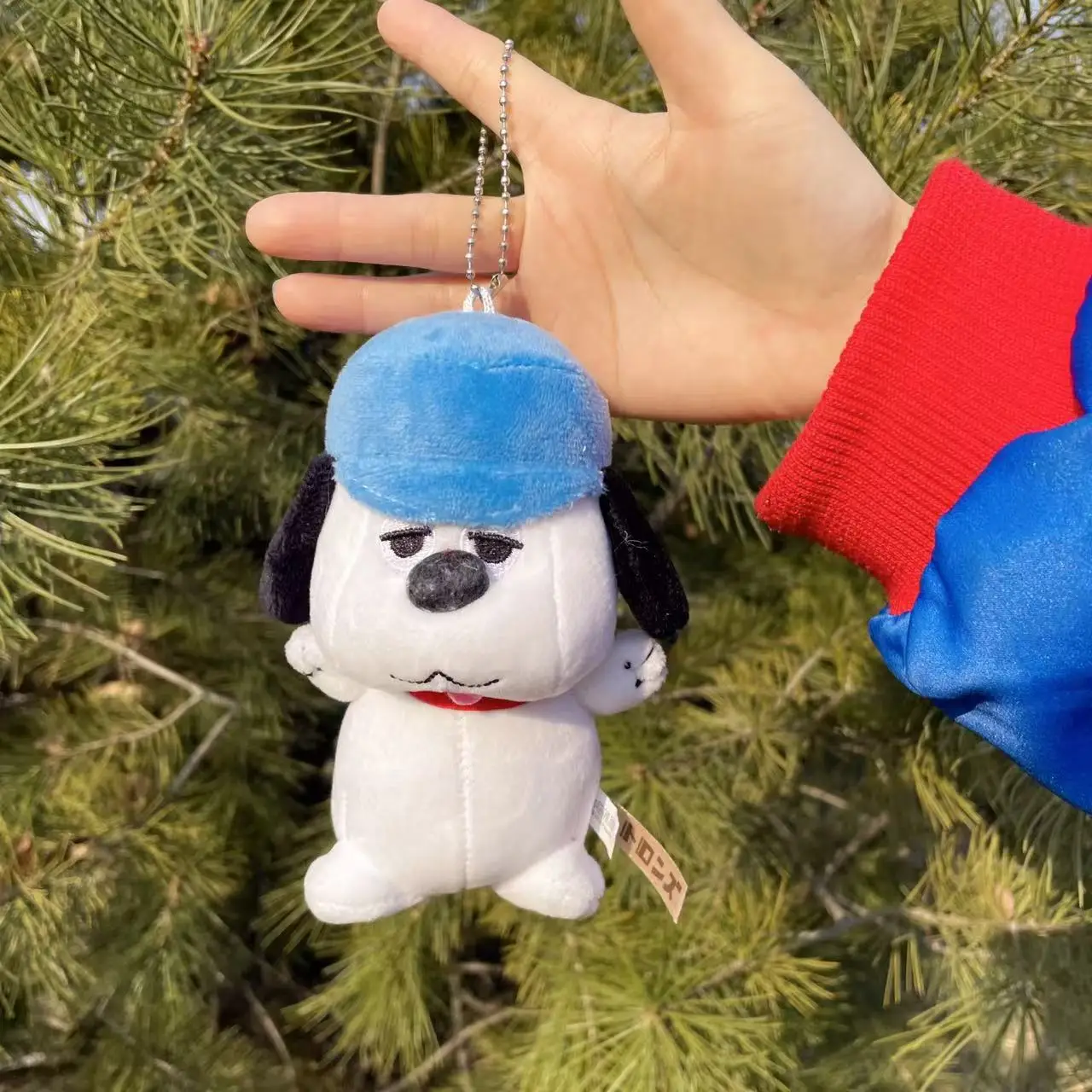 12cm MINISO Snoopys Doll Cartoon Dog Model Stuffed Toy Anime Figures Soft Cute Key Chains Pendant Girls Boy Birthday Gift 2