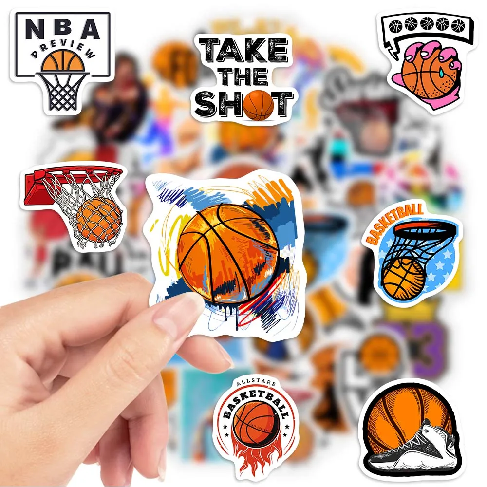 Basketball Theme Lovers Stickers 3