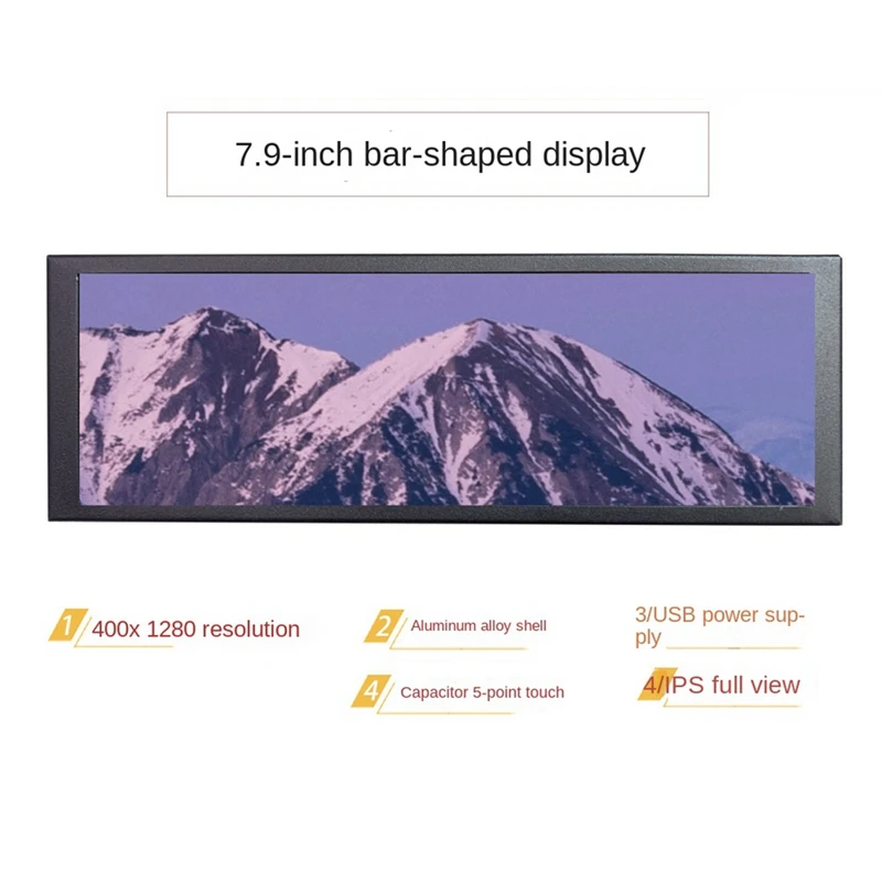 7.9 ġ LCD 1280X400 ػ ġ ũ IPS ÷ ,   4 3 2 1 B B A +,(ִ 1920X1080)