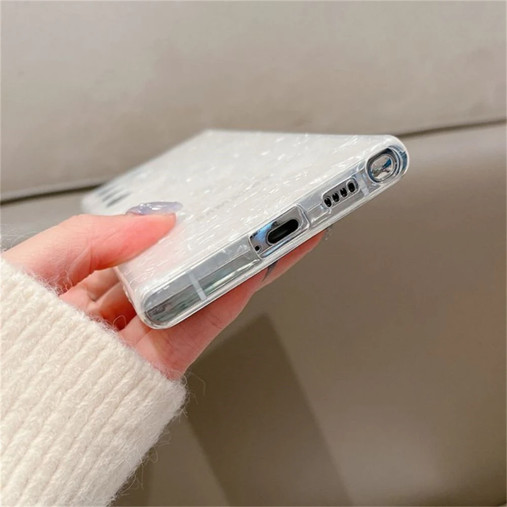 Coque transparente en marbre coloré, étui souple pour Samsung S22 Ultra S21 Plus S20 FE S10 Note 20 10 9 S9 S8 A52 A22 A12 A51 A71_voghion.com