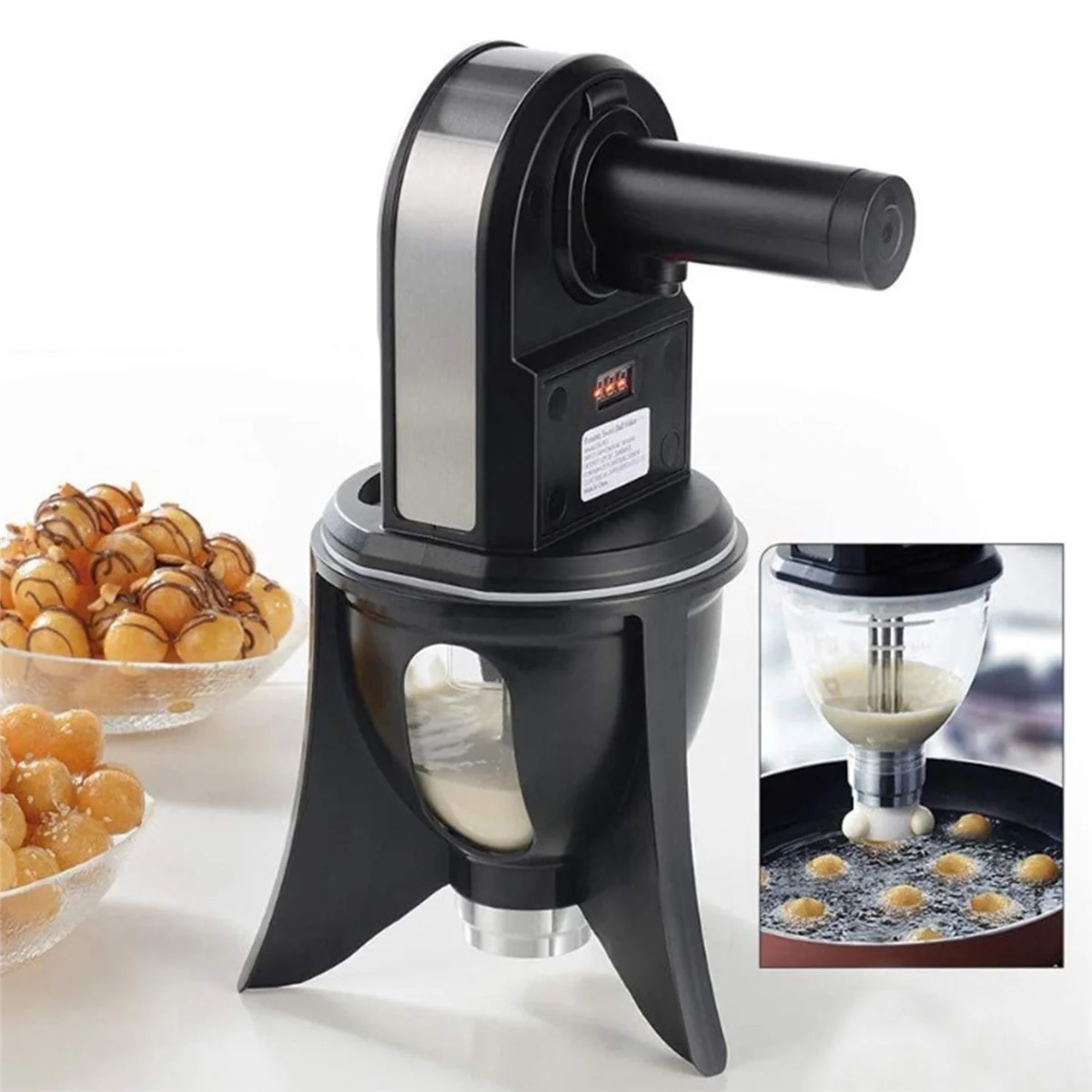 Small Automatic Dumpling Machine Meatball Maker Making Machine,Fish Meat Ball Forming Machine EU Plug