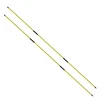 Golf Alignment Sticks Training Aid 2 Pack,3-Section 48 Inch Golf Swing Trainers Foldable Practice Rods Aiming Sticks 1
