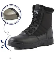 Men Boots Safety Shoes Military Outdoor Work Boots Steel Toe Shoes Winter Puncture-Proof Work Boots For Men 1