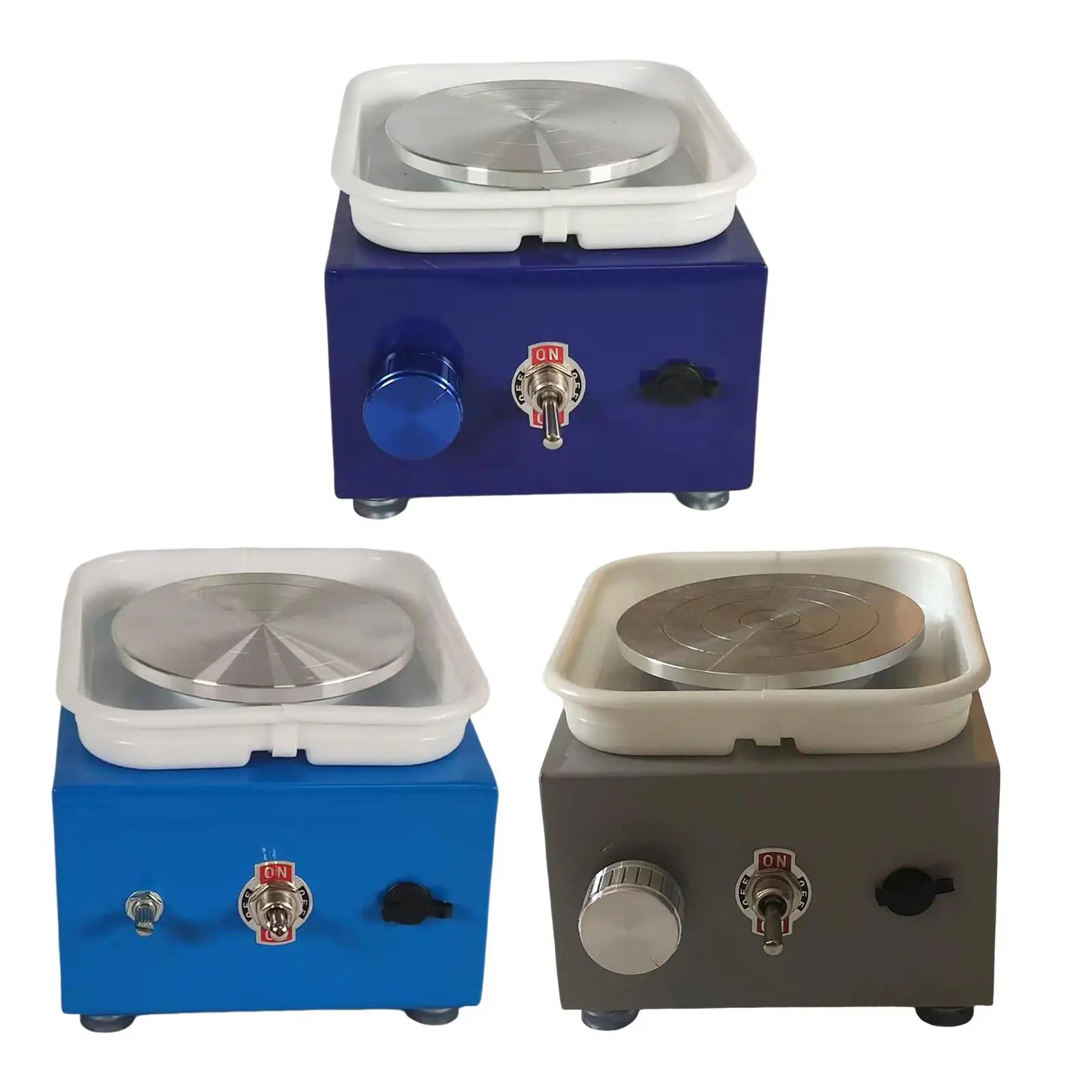 Electric Pottery Wheel DIY Sculpting Turntable Tray Ceramic Tool Clay Forming Machine For Adults Kids Home Use