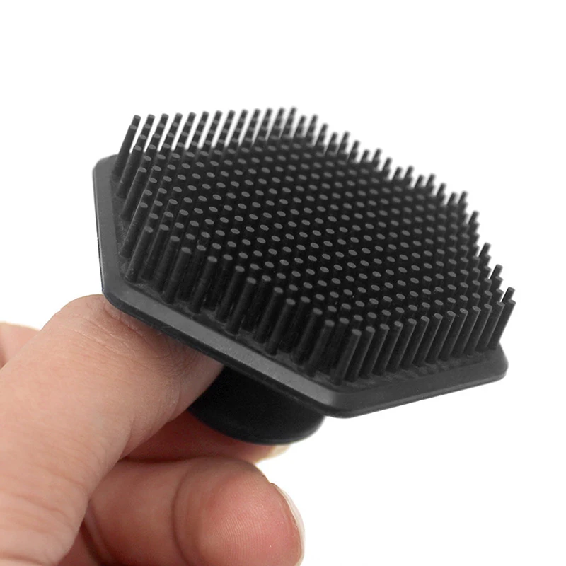 Silicone Makeup Brush 1pc Cleaning Black Face Brush Makeup Remover Soft makeup brush set makeup brush