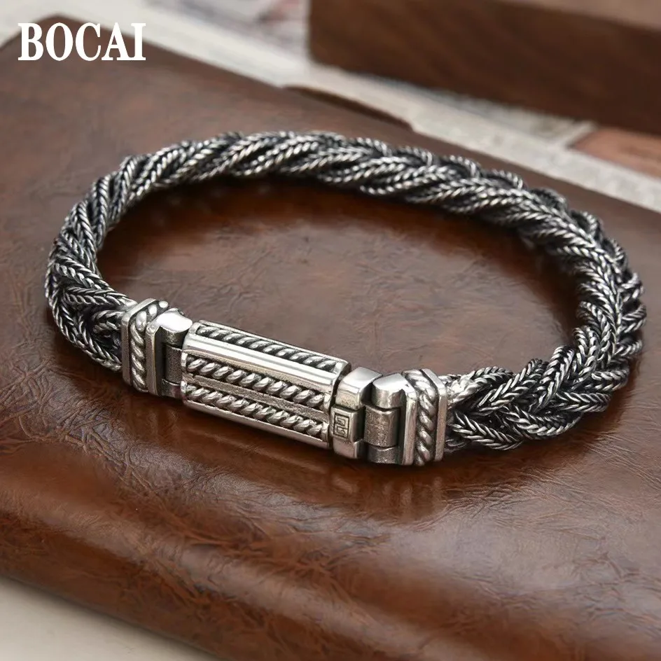 Men's Silver Rope Bracelet (2.5mm) - Silver Bracelet For Men |  Twistedpendant