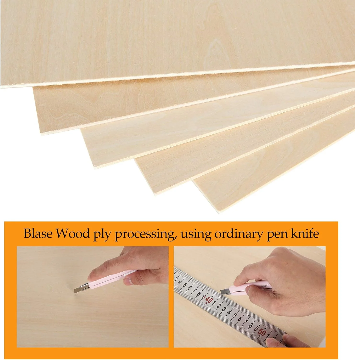 Basswood Sheets 200/300/400mm for Laser Engraving