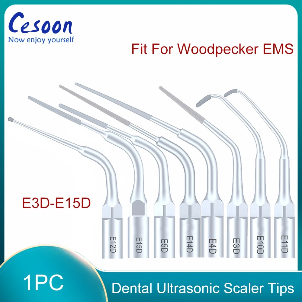 

1 шт. стоматологический ультразвуковой скалер наконечник наконечника имплантации для бриллиантов Woodpecker E3D E4D E5D E10D E11D E12D E14D E15D с алмазным покрытием