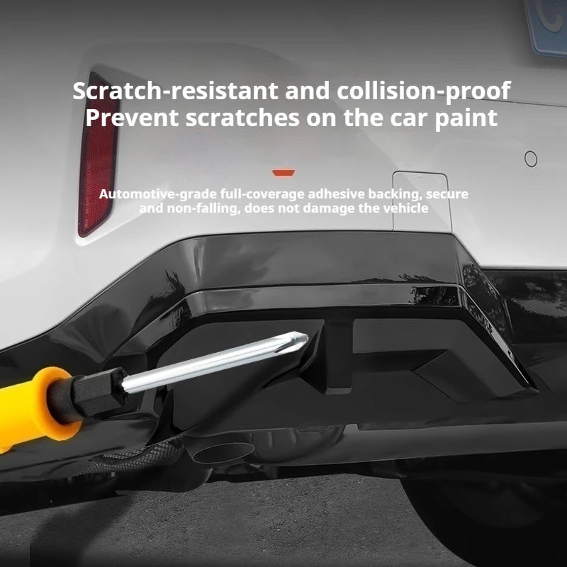 Nero lucentezza labbro posteriore per BMW5 Serie G60 2024-2025 Auto Paraurti Posteriore Diffusore Splitter Posteriore Spoiler labbro posteriore Body Kit Accessori - immagine 2