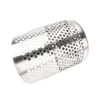 Stainless Steel Sand Scoop for Metal Detecting, Hexahedron 7Mm Holes for Beach Treasure Hunting Hand Held Shovel 3