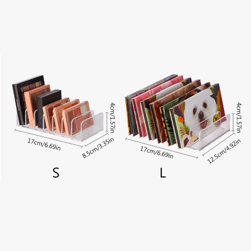 L1EF Eyeshadow Cosmetics Rack Makeup Tools Holder 7 Grids Drawer 6