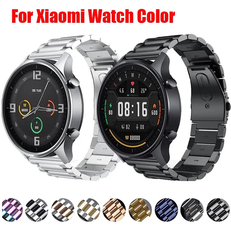 Steel Strap Stainless Steel 22mm Watchband Bracelet Correa Belt