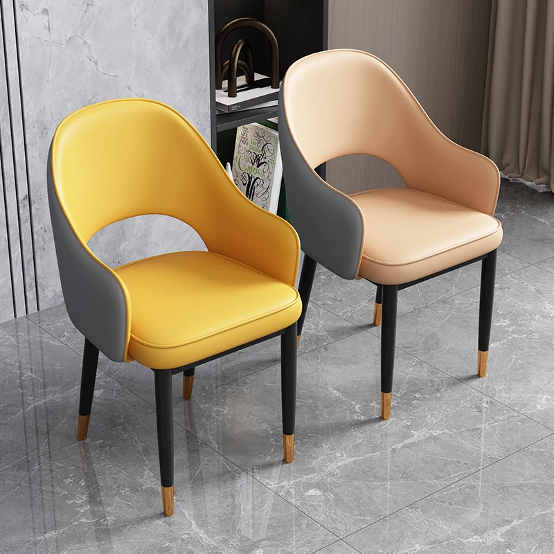 

Современные обеденные стулья в скандинавском стиле, элегантные обеденные стулья для гостиной, красивая мебель для дома ZT50DC