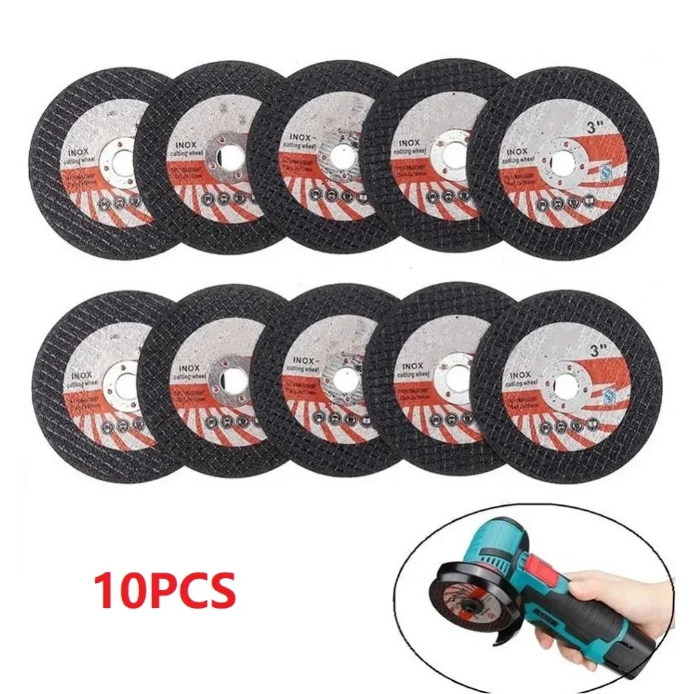 10/20pcs 75mm Mini Cutting Disc Circular Resin Grinding Wheel for Angle Grinder Polishing Cutting Disc Electic Sheet