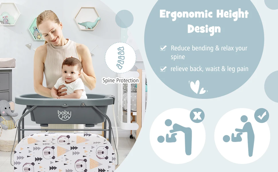 baby changing table