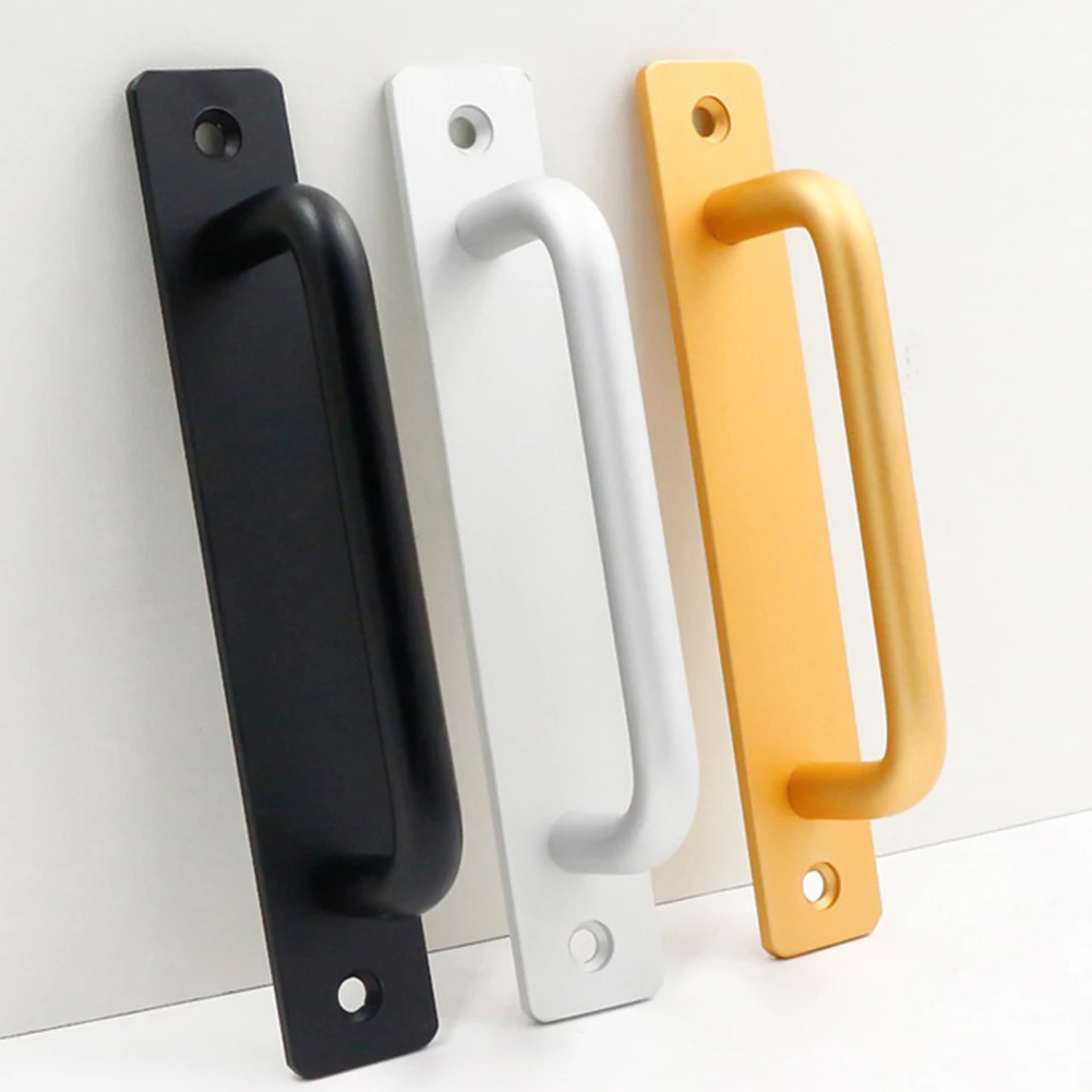 1PC Sliding Door Handle Aluminium Alloy Balcony Kitchen Door Pulls Furniture Handle Window Cabinet Pull Hardware Knob