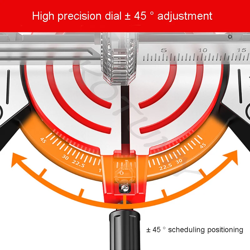 Multifunctional Circular Saw 45 Degree Cutting Miter Sawing Aluminum Machine Wood Cutting Machine Multi-Angle