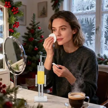 ที่กดสบู่รูปนัทแครกเกอร์, ขวดสบู่ล้างมือแบบเติมได้สำหรับตกแต่งในเทศกาลคริสต์มาส, ขวดใสอะคริลิคสำหรับใส่สบู่และโลชั่นในเทศกาล 2