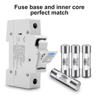 Support de fusible DC 1P 2P 10*38mm haute tension solaire photovoltaïque 1100V TOMZN TOPV-30 pour protection de système photovoltaïque gpV 4
