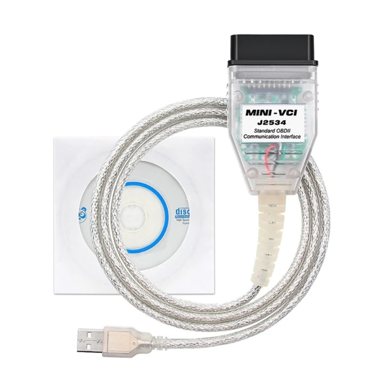 Cavo X6Hf Mini Vci J2534, Adattatore Scanner Connettore Cavo Obd2 Adatto Per Diagnostica Programmazione Tistechstreams