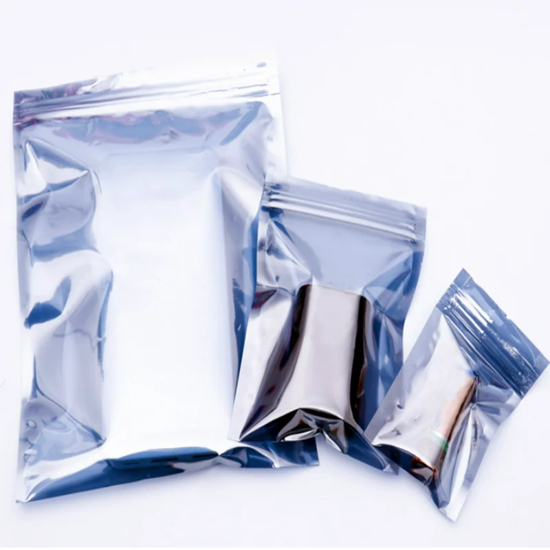 8*12cm Antistatic Shielding Bags Esd Anti Static Package Bag Zip Lock