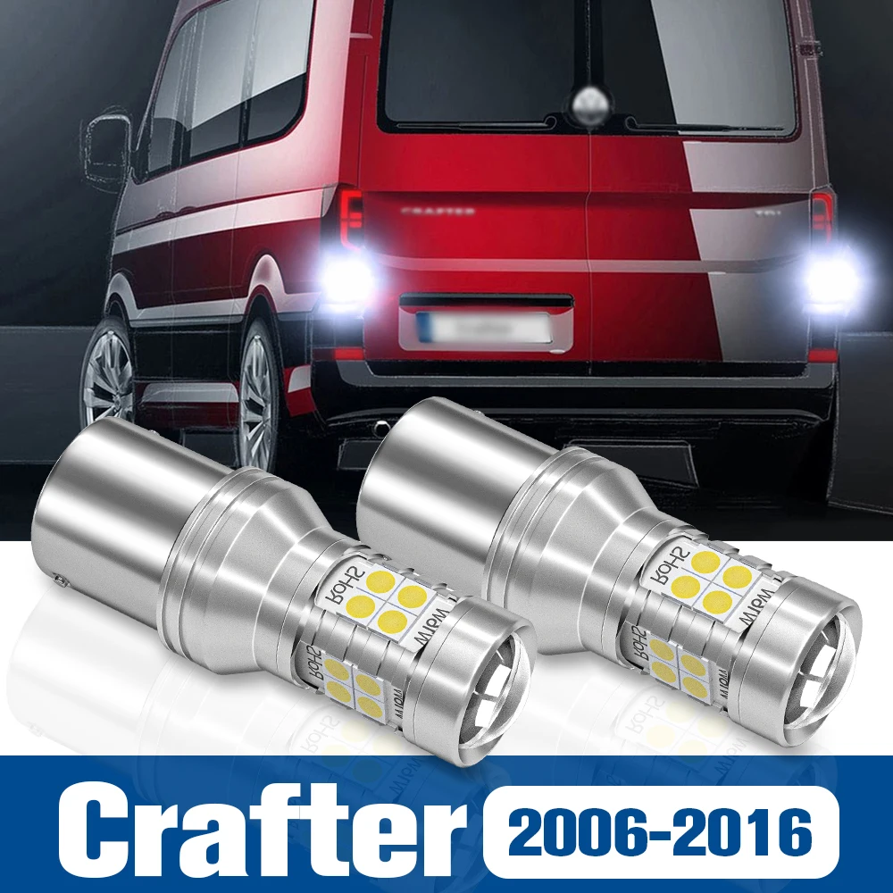 

2pcs LED Reverse Light Back up Lamp Accessories Canbus For VW Crafter 2006-2016 2007 2008 2009 2010 2011 2012 2013 2014 2015