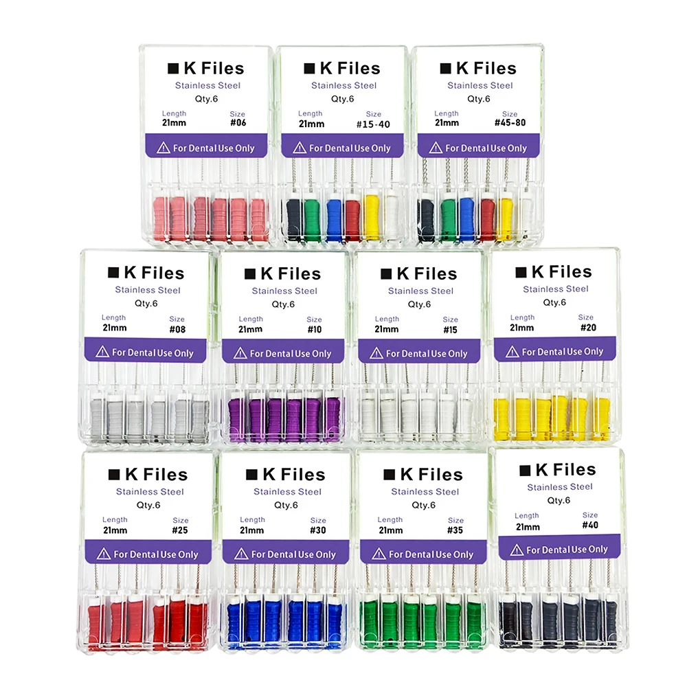 Рисунок 5 - эндодонтические пилки из нержавеющей