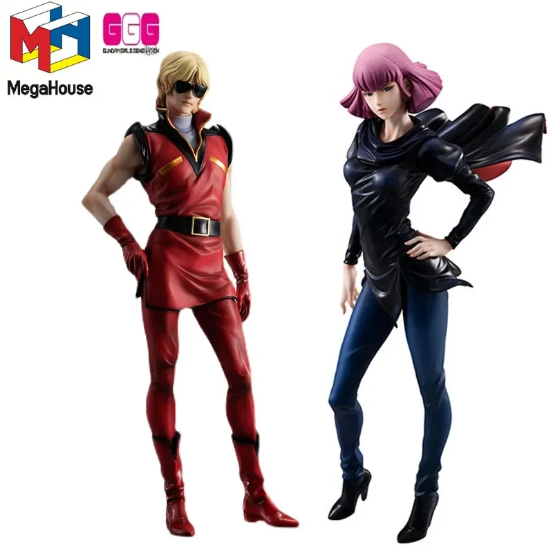 Megahouse Ggg Quattro Vageena Char Aznable Haman Karn Mobile Suit Zeta Gundam Pvc Action Figure Anime Model Toys Collection Gift