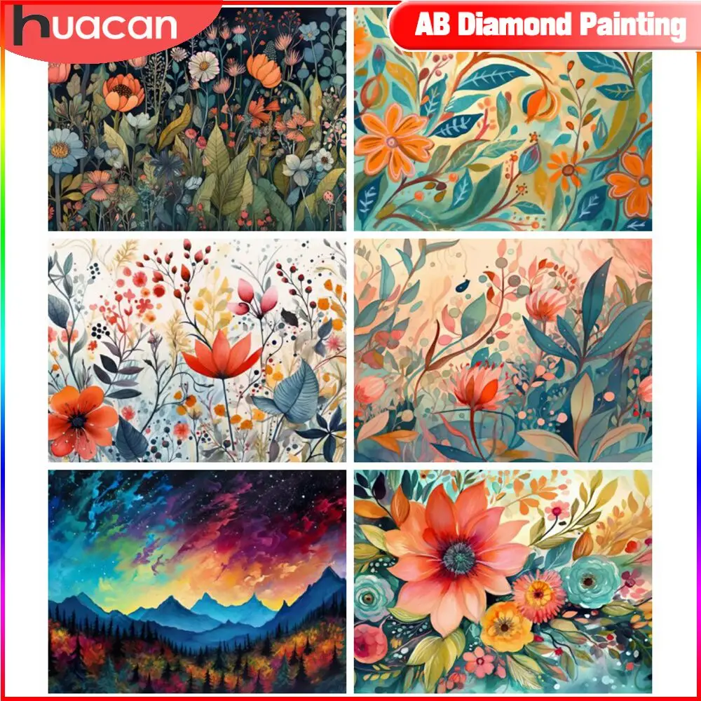 Huacan Diamond Painting Landschaft 30x40cm - Rund Diamant Malerei Set Mit Komplettem Zubehör