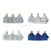 96GC Elastic Baby Boy Headpiece Royal Theme Photography Headwear Props For 100 Days Ceremony Event