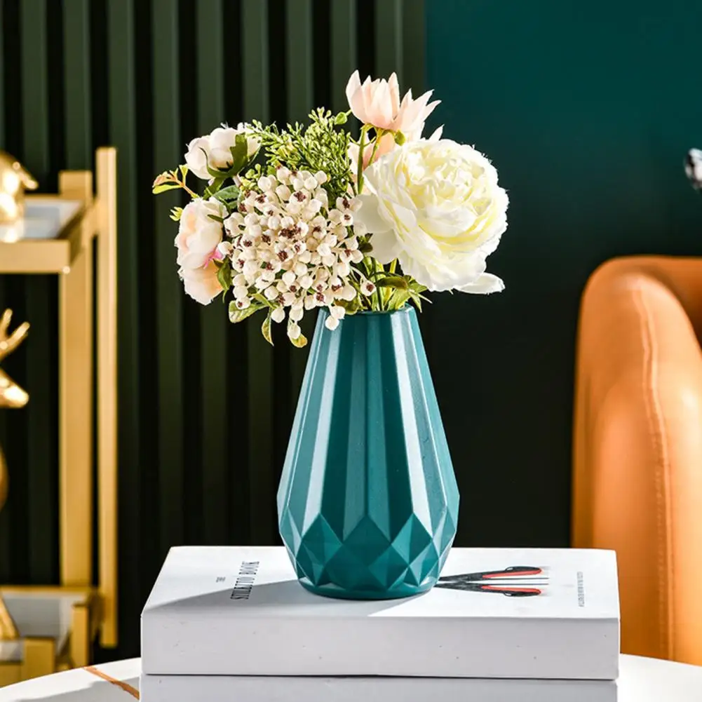 Plant Vase Geometric Design Flower Vase Set for Stylish Home Decor Nordic Style Table Centerpiece Room Flower Pot Arrangement 6