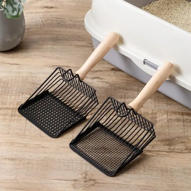 Large Stainl Steel Metal Sand Ovel Poop Scooper Fine Hole Tofu Sand Litter Ovel Dirt Scoop Pet Supplies Large Stainl Steel Metal Sand Ovel Poop Scooper Fine Hole Tofu Sand Litter Ovel Dirt Scoop Pet Supplies