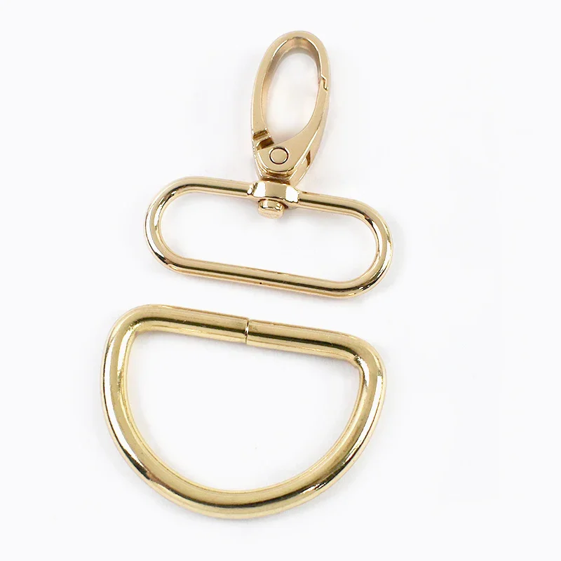 Versatile Metal Buckles and Clasps Set for DIY Bag and Pet Collar Accessories