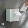 Bathroom Wall-mounted Flip Storage Box, Suitable for Cotton Swabs, Hair Bands, Lipsticks, Small Items Classification Storage Box 3
