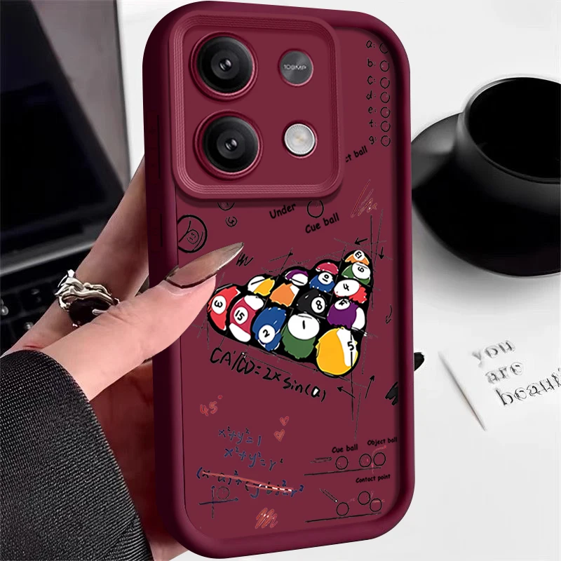 Billiards Printed Soft TPU Phone Case