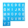 Baby Toy Wooden Montessori Lower and Capital Case Sandpaper Letters Blue Color Wood Double Print for Early Childhood Preschool 4