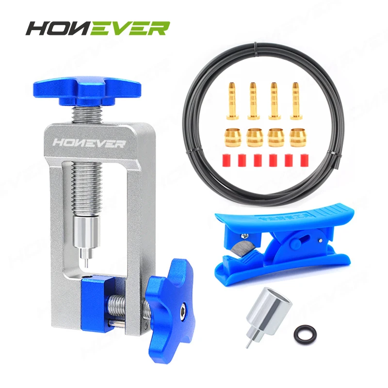 Road Bike Hydraulic Brake Cable Set Oil Needle Installation Tool T Head