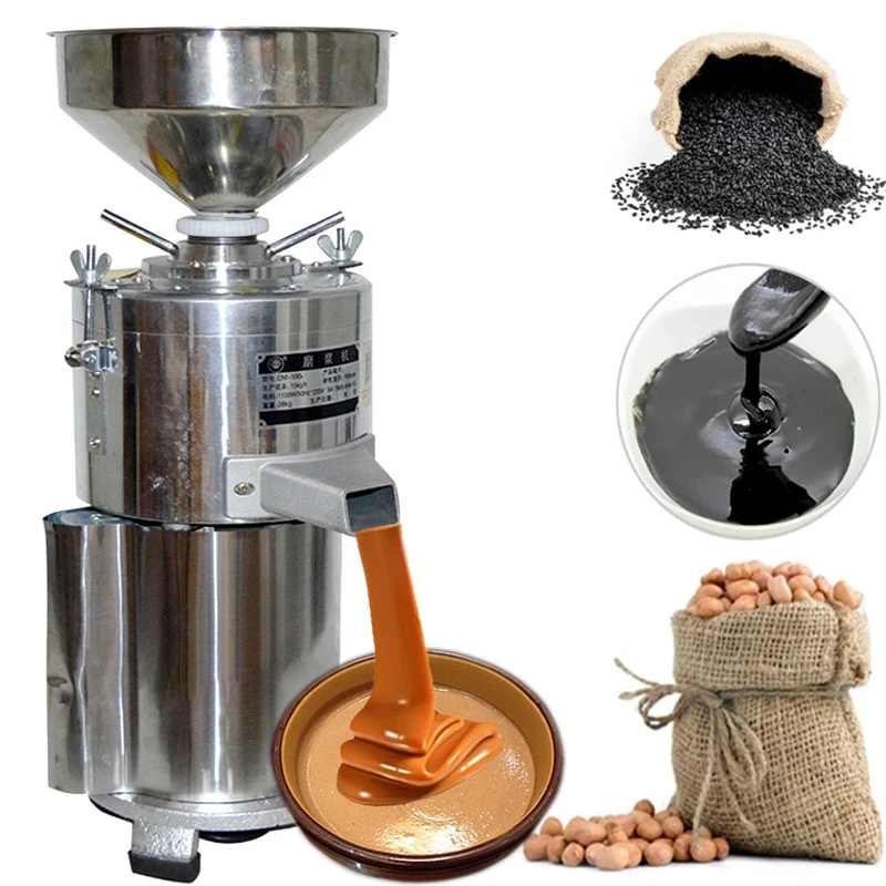 Peanut Butter Machine Maker Sesame Grinder Nuts Butter Making Machine