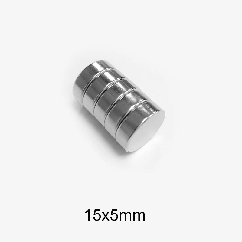 10pcs 15x5  Magnets 15mmx5mm N35 circular Neodymium Magnet 15x5mm Permanent NdFeB Magnet 15*5 Disc magnet