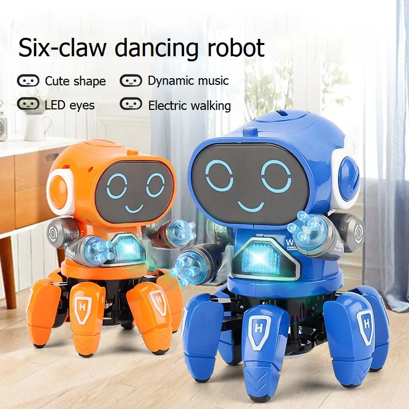 Emo Robot Smart Robots Dance Voice Command Sensor, Singing, Dancing, Repeating Robot Toy for Kids Boys and Girls Talkking Robots 3