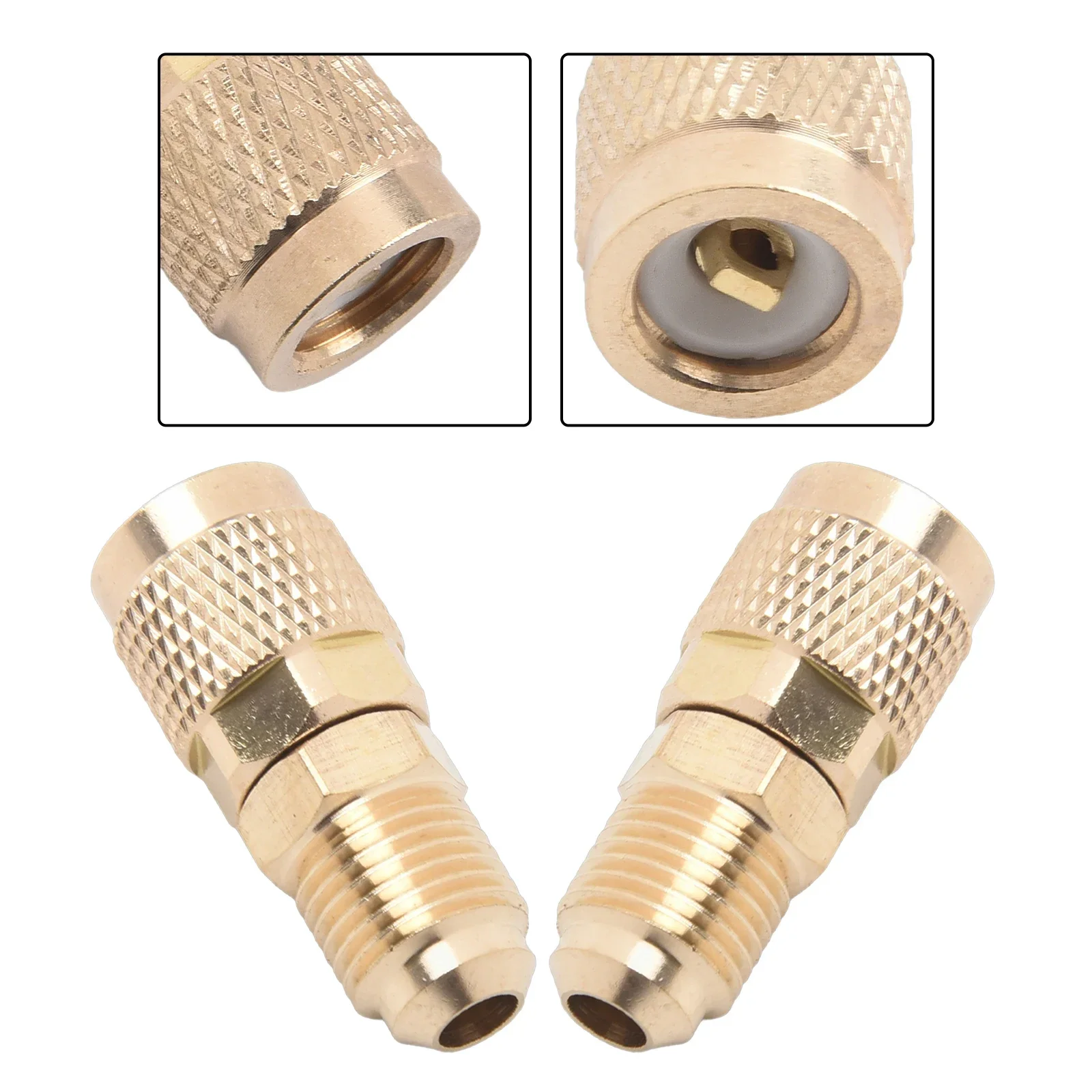 R410A Adapter Kit - Mini Split, 5/16 To 1/4 Coupler, W/ Valve Core Remover - View #3